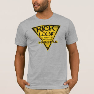 Schop logica naar de stoeprand en doe het onmogeli t-shirt