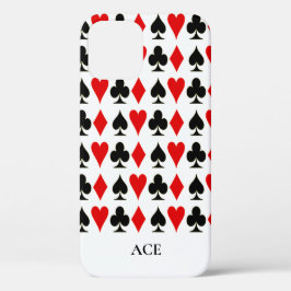 Schop, Ruit, Klaver, Hart Kaartkleuren Geluk Case-Mate iPhone Case