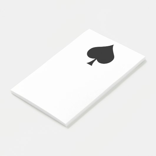 Schop Symbool Post-it® Notes (Schuin)