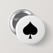 Schop Symbool Ronde Button 5,7 Cm (Voorkant /achterkant)