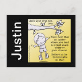 Schop van het geloof briefkaart (Voorkant)