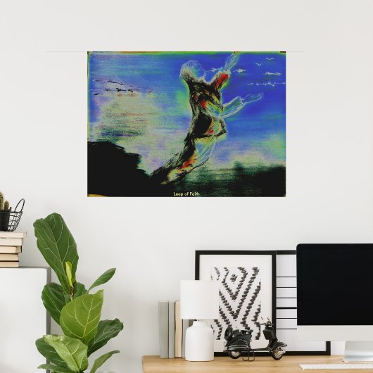 Schop van het geloof poster (Thuiskantoor)