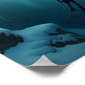 Schop ze in het ijsgat poster (Hoek)