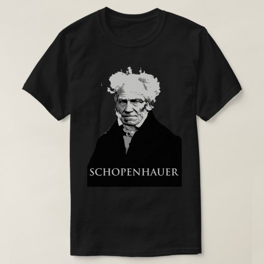 Schopehauer T-shirt (Design voorkant)
