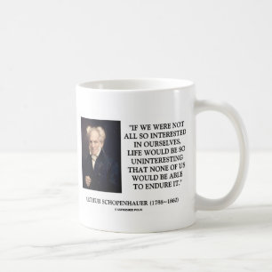 Schopenhauer interesseert zich voor uw citaat koffiemok