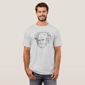 Schopenhauer Portrait T-Shirt (Voorkant volledig)