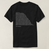 Schopenhauer Quotes T-shirt (Design voorkant)