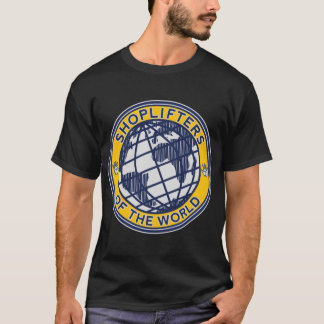 Schoplifters van de wereld met T-shirt