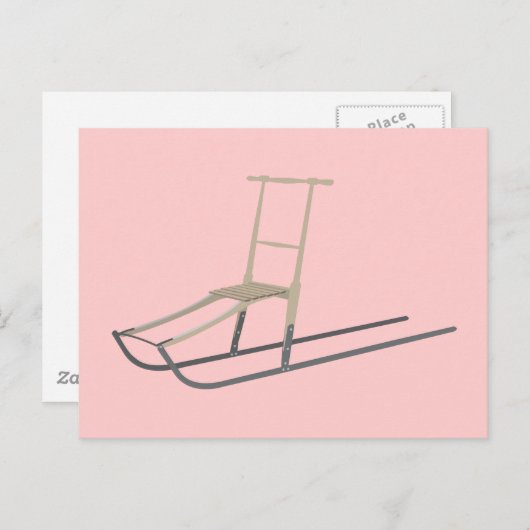 schoppen briefkaart (Voorkant / Achterkant)