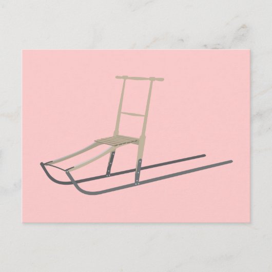 schoppen briefkaart (Voorkant)