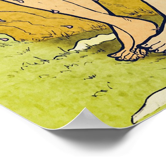 Schoppen en telefoon poster (Hoek)