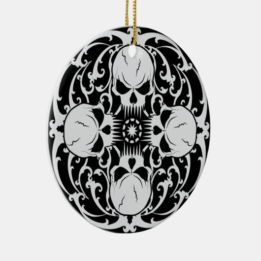 Schoppen Keramisch Ornament (Rechts)