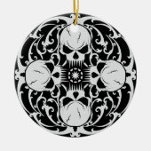 Schoppen Keramisch Ornament (Voorkant)