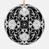 Schoppen Keramisch Ornament (Achterkant)