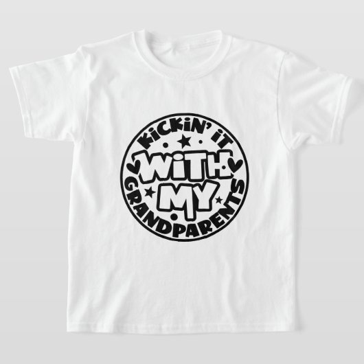 Schoppen met mijn grootouders t-shirt (Laagn)