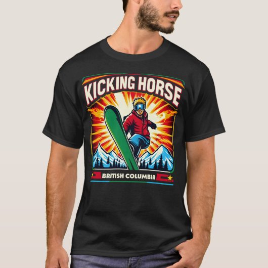 Schoppen Paard T-shirt (Voorkant)