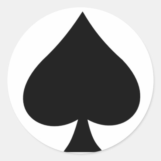 schoppen ronde sticker (Voorkant)