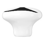 Schoppen spelen Kaart vorm Keramische Knop (Zijkant)