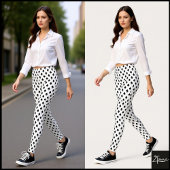 Schoppen Symbool Patroon Leggings