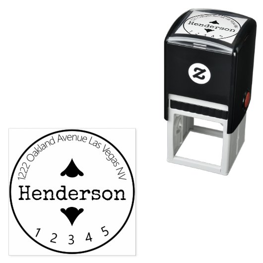 Schoppen symbool speciale elite tekst  zelfinktende stempel (In situ)