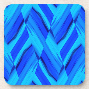 schoppen van blauw onderzetter