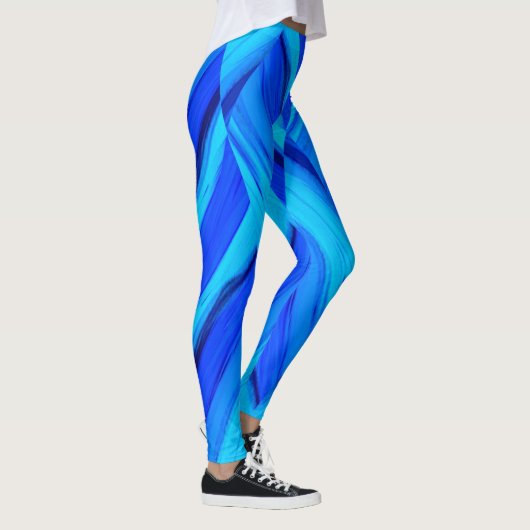 schoppen van blauwe leggings (Rechts)