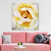 schoppen van wit tot geel canvas afdruk (Insitu (Woonkamer))