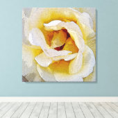 schoppen van wit tot geel canvas afdruk (Insitu (Houten vloer))
