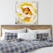 schoppen van wit tot geel canvas afdruk (Insitu (Slaapkamer))