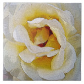 schoppen van wit tot geel tegeltje (Voorkant)