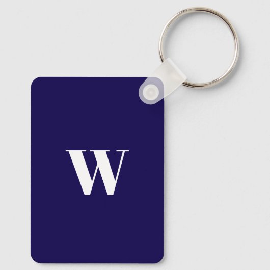 Schoppenaas cool monogram sleutelhanger (Achterkant)