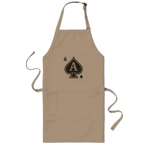  Schoppenaas - Distressed Poker Crest Lang Schort