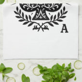 Schoppenaas - Filigree Star & Laurel Theedoek (Gevouwen)