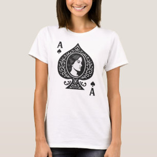 Schoppenaas - Lady Cameo filigraan embleem T-shirt