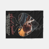 Schoppenaas Rolstoelbasketbal Tanktop Fleece Deken (Voorkant (Horizontaal))