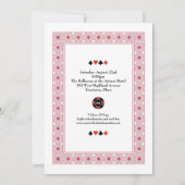 Schoppenaas Speelkaart, Poker, Casino Nacht Kaart (Achterkant)