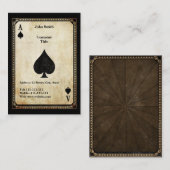 schoppenaas visitekaartje (Voorkant / Achterkant)