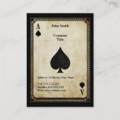  schoppenaas visitekaartje (Voorkant)