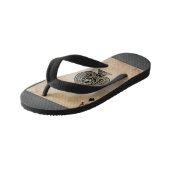 Schoppenaas werpkussen kinder teenslippers (Schuin)