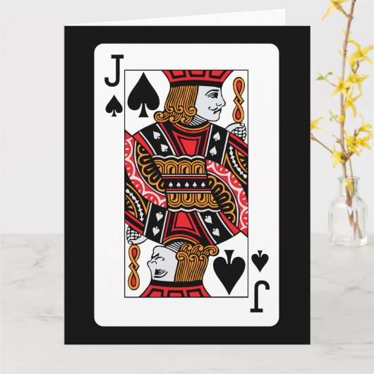 Schoppenboer Kaart (Gele Bloem)