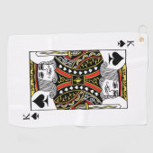 Schoppenkoning Golfhanddoek (Horizontaal)