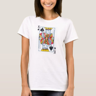 Schoppenkoning met een of noodsituatie t-shirt
