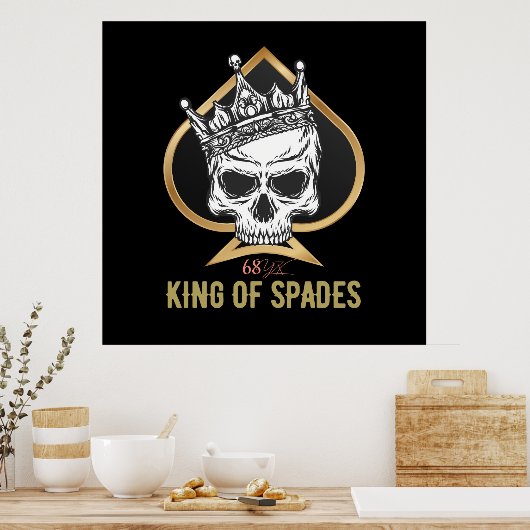 Schoppenkoning Poster (Keuken)