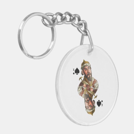 Schoppenkoning Sleutelhanger (Voorkant Links)