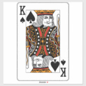 Schoppenkoning Sticker (Vel)