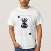 Schoppenkoning T-shirt (Voorkant)