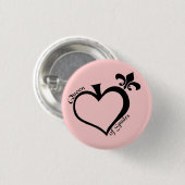 schoppenkoningin sm - Gepersonaliseerd Ronde Button 3,2 Cm (Voorkant /achterkant)