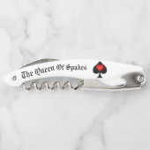 Schoppenkoningin Tarot Kaart Thunder_Cove Kurkentrekker (Achterkant)