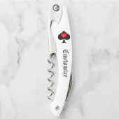 Schoppenkoningin Tarot Kaart Thunder_Cove Kurkentrekker (Voorkant)