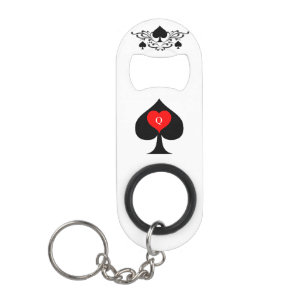 Schoppenkoningin Tarot Kaart Thunder_Cove Mini Flessenopener